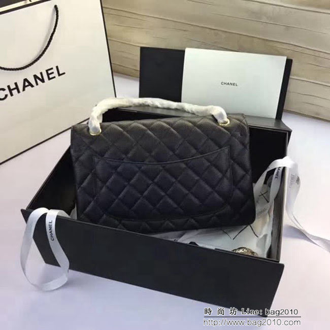 香奈兒CHANEL 升級版A1113全新經典小羊皮金銀鏈條單肩斜挎包 DSC1728